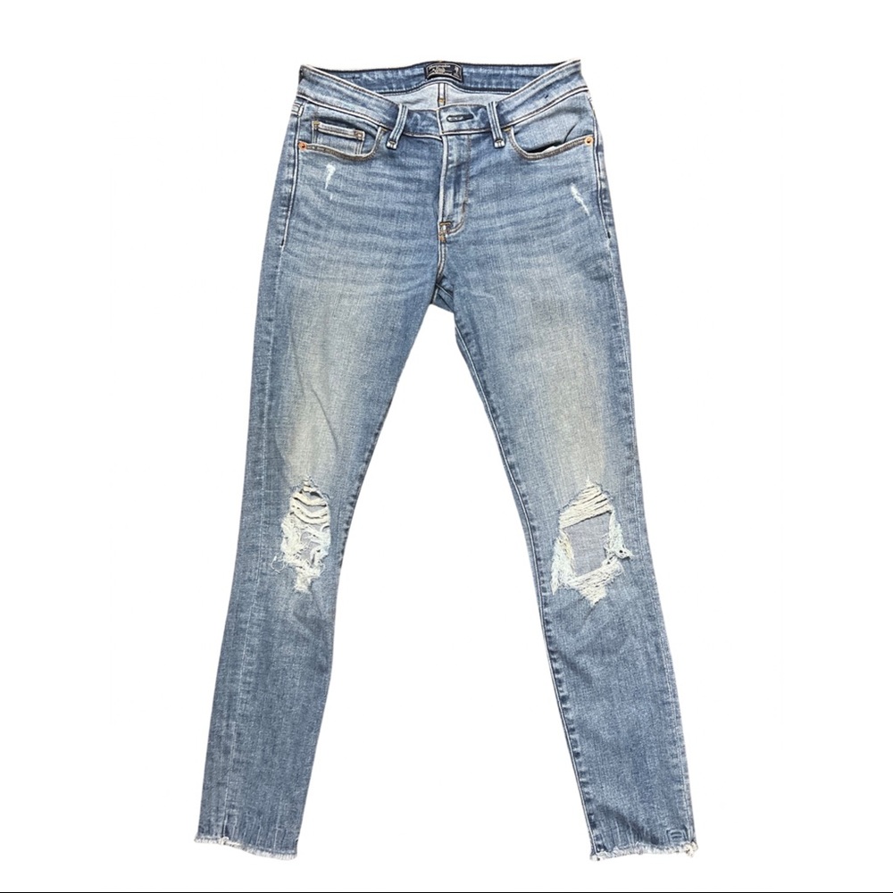 Mid rise stretch super skinny ankle jeans from Abercrombie & fitch size 26/ 2